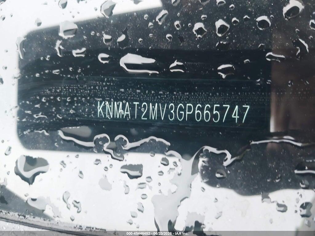 KNMAT2MV3GP665747 2016 NISSAN ROGUE photo no. 12