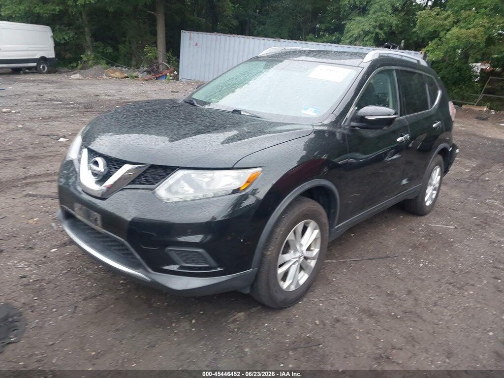 KNMAT2MV3GP665747 2016 NISSAN ROGUE photo no. 2