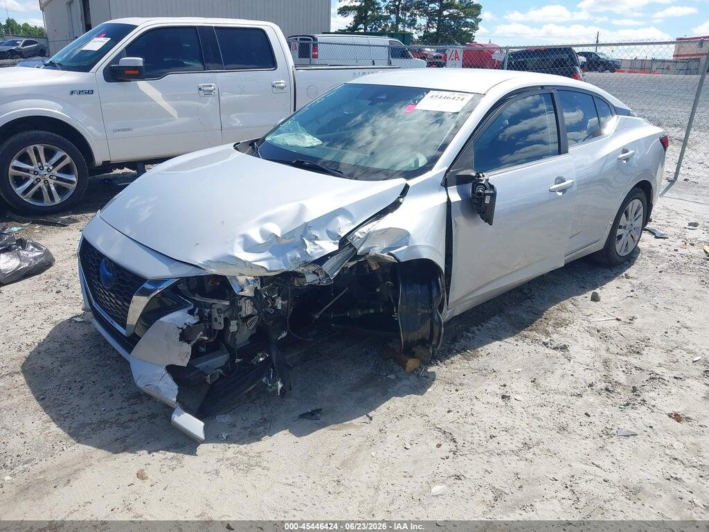 3N1AB8BVXNY281973 2022 NISSAN SENTRA photo no. 2