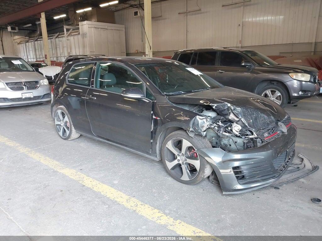 3VWYT7AUXFM055434 2015 VOLKSWAGEN GOLF GTI photo no. 1