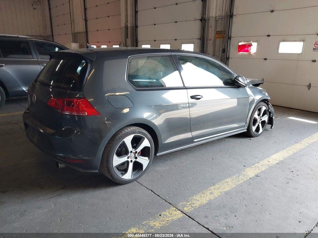 3VWYT7AUXFM055434 2015 VOLKSWAGEN GOLF GTI photo no. 4