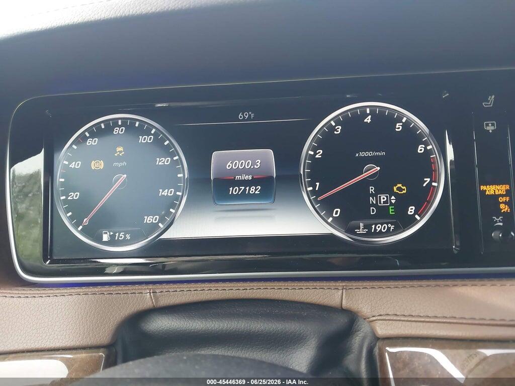 WDDUG8FB0FA163082 2015 MERCEDES-BENZ S 550 photo no. 7