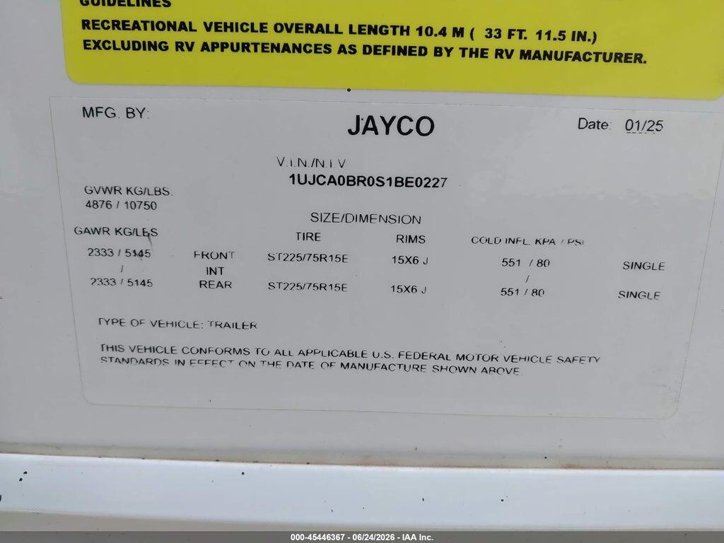 1UJCA0BR0S1BE0227 2025 JAYCO EAGLE RLC HT 29 5TH WHL TRAVEL TRAILER photo no. 9