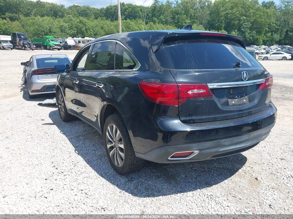 5FRYD4H49EB006487 2014 ACURA MDX photo no. 3