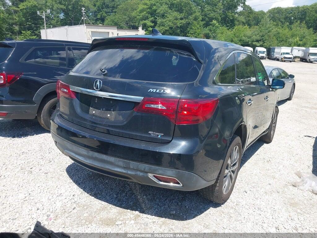 5FRYD4H49EB006487 2014 ACURA MDX photo no. 4
