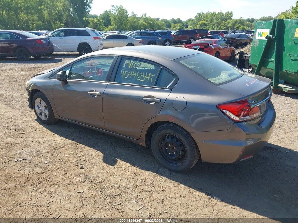 19XFB2F57DE023257 2013 HONDA CIVIC photo no. 3