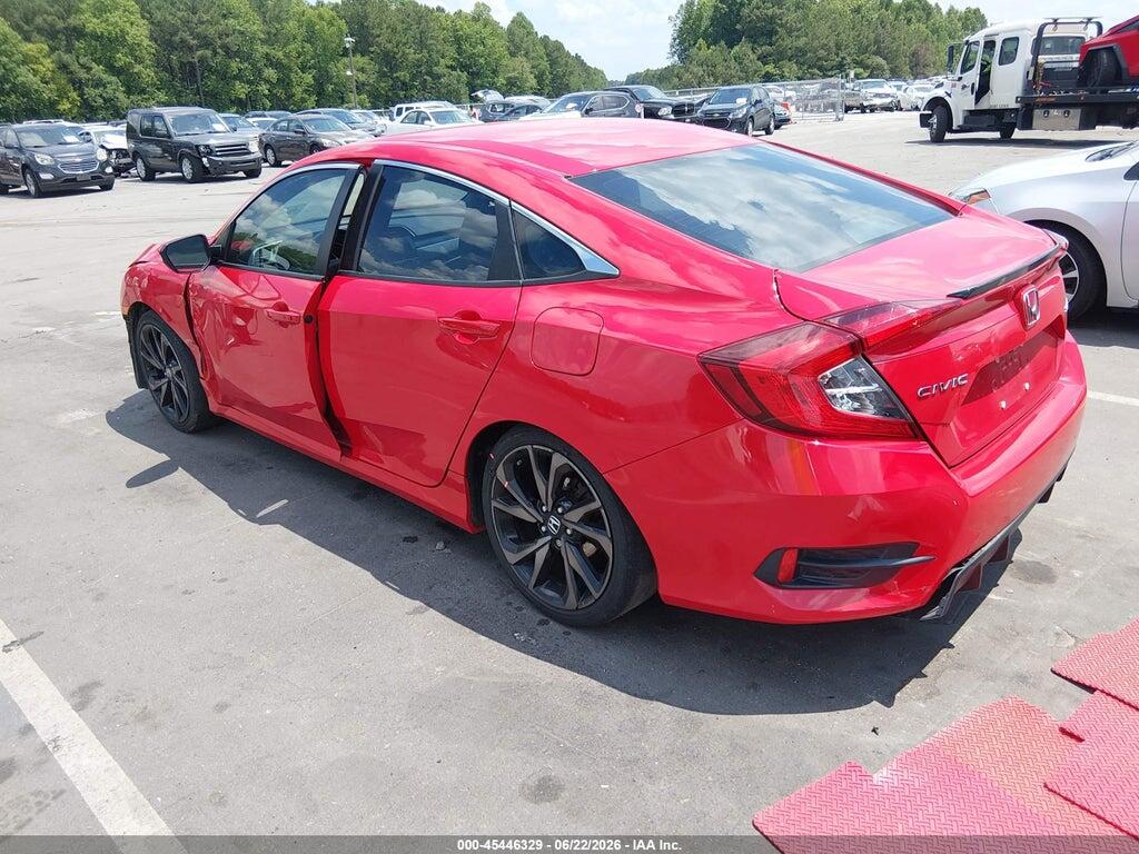 2HGFC2F81KH512229 2019 HONDA CIVIC photo no. 3