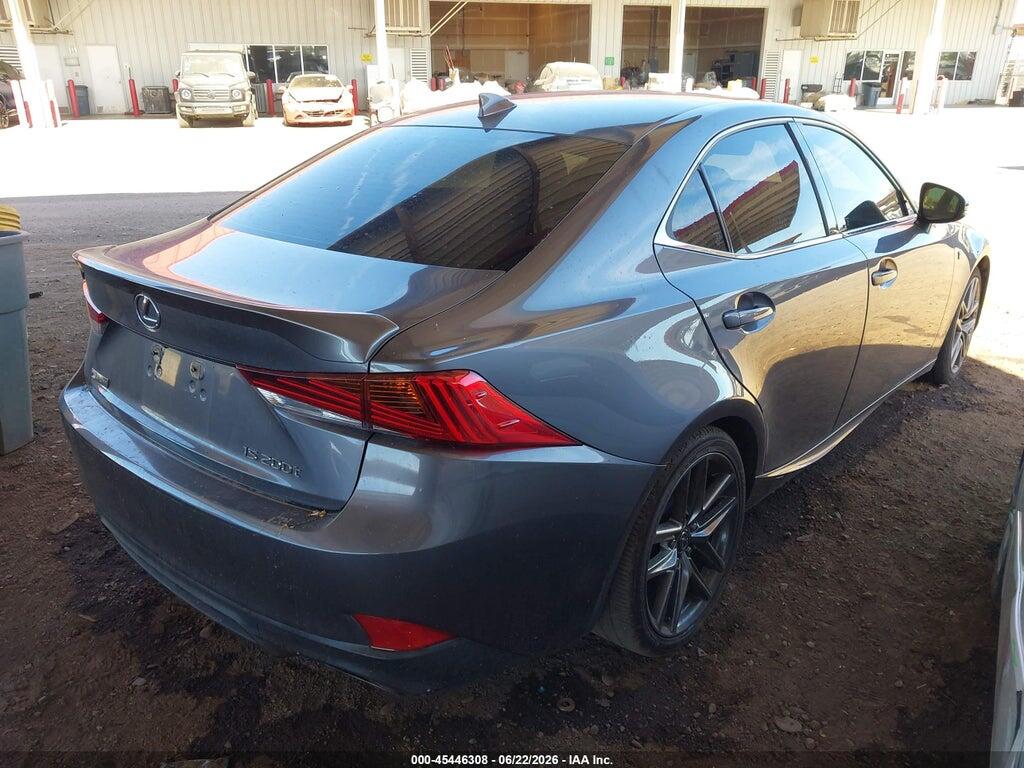 JTHBA1D24H5061288 2017 LEXUS IS 200T photo no. 4