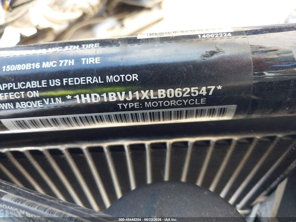 1HD1BVJ1XLB062547 2020 HARLEY-DAVIDSON FXST photo no. 10