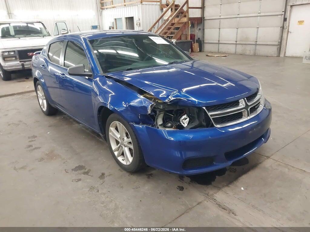 1C3CDZAG1CN291265 2012 DODGE AVENGER photo no. 1