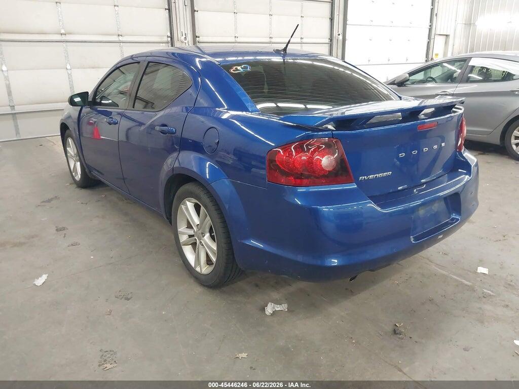 1C3CDZAG1CN291265 2012 DODGE AVENGER photo no. 3
