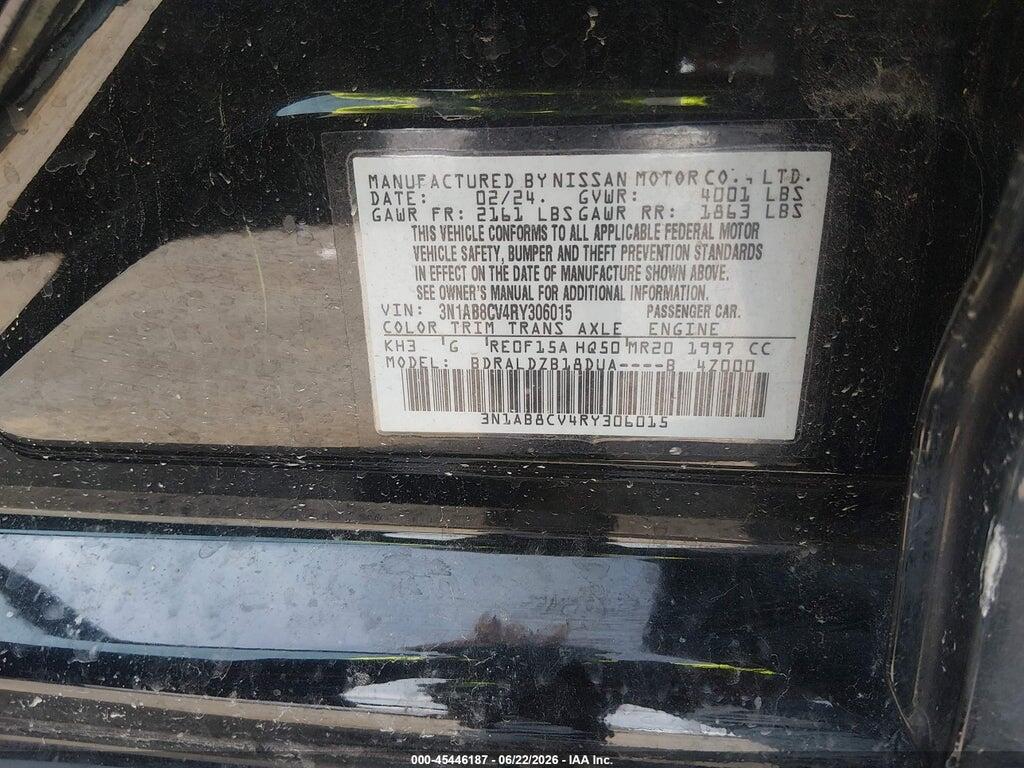 3N1AB8CV4RY306015 2024 NISSAN SENTRA photo no. 9