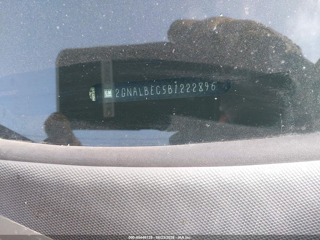 2GNALBEC5B1222896 2011 CHEVROLET EQUINOX photo no. 9