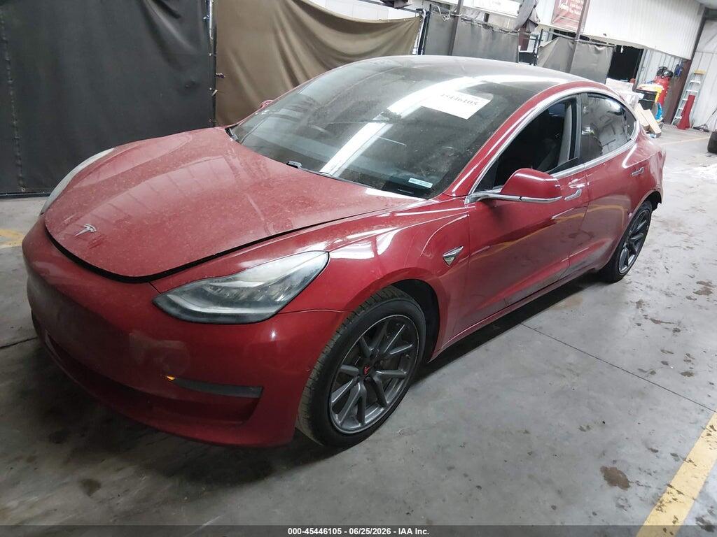 5YJ3E1EA8JF034115 2018 TESLA MODEL 3 photo no. 2
