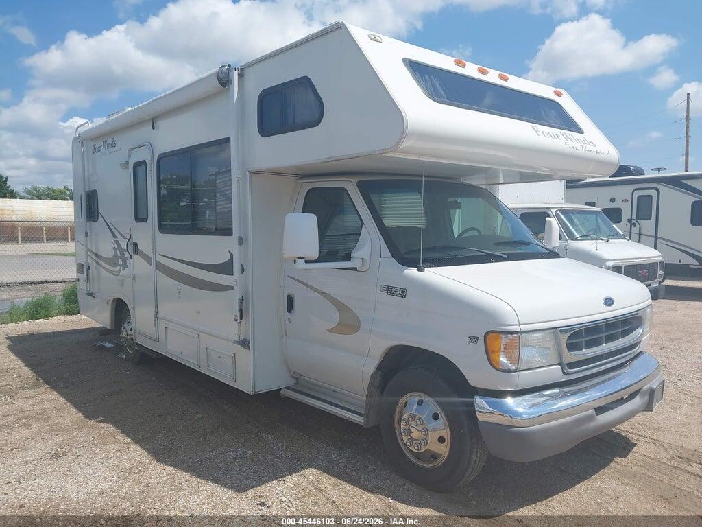 1FDWE35S32HB48019 2002 FORD E-350 CUTAWAY photo no. 1
