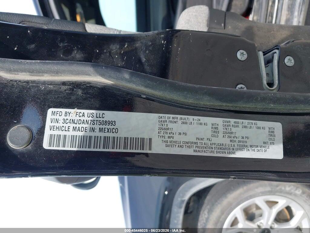 3C4NJDAN7ST508993 2025 JEEP COMPASS photo no. 9