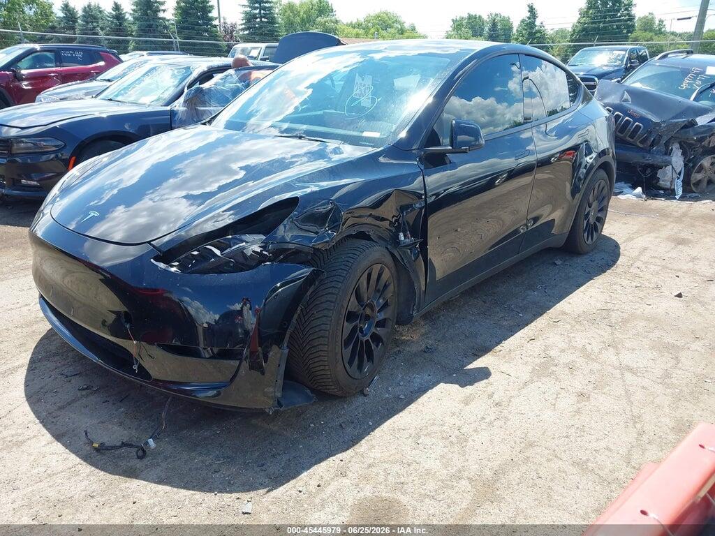 7SAYGDEF4NF372004 2022 TESLA MODEL Y photo no. 2