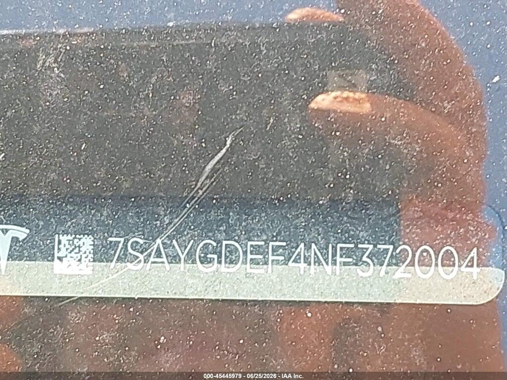 7SAYGDEF4NF372004 2022 TESLA MODEL Y photo no. 9