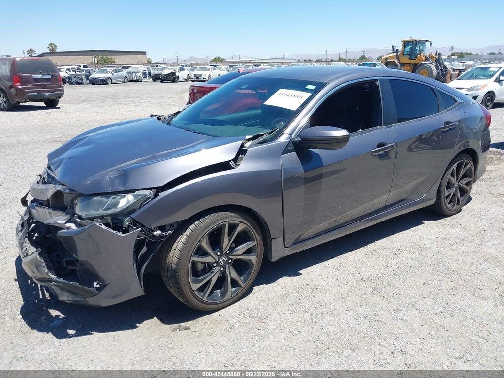 2HGFC2F87KH528189 2019 HONDA CIVIC photo no. 2