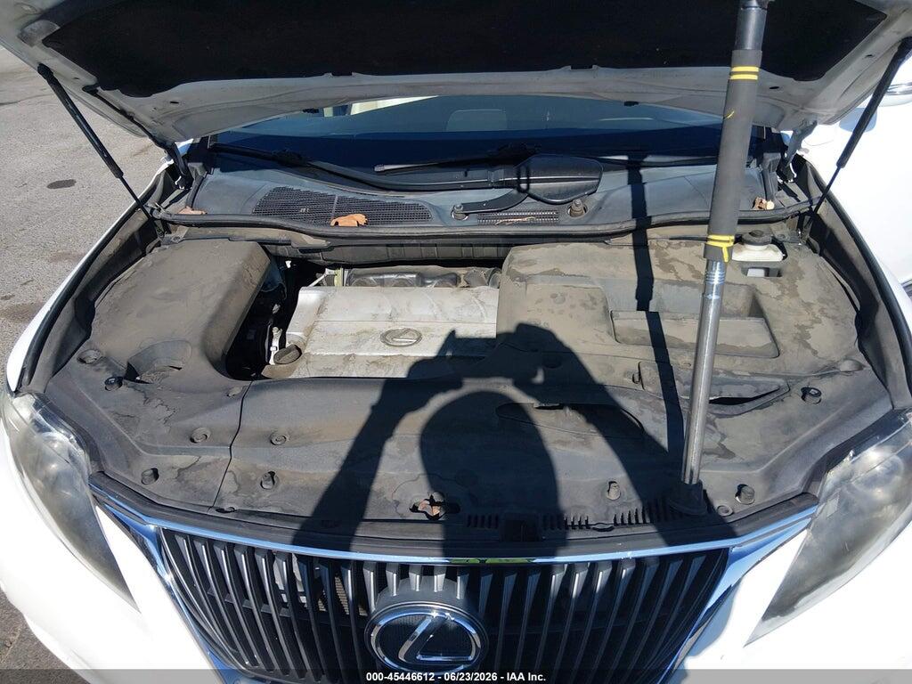 2T2ZK1BA6CC075434 2012 LEXUS RX 350 photo no. 10