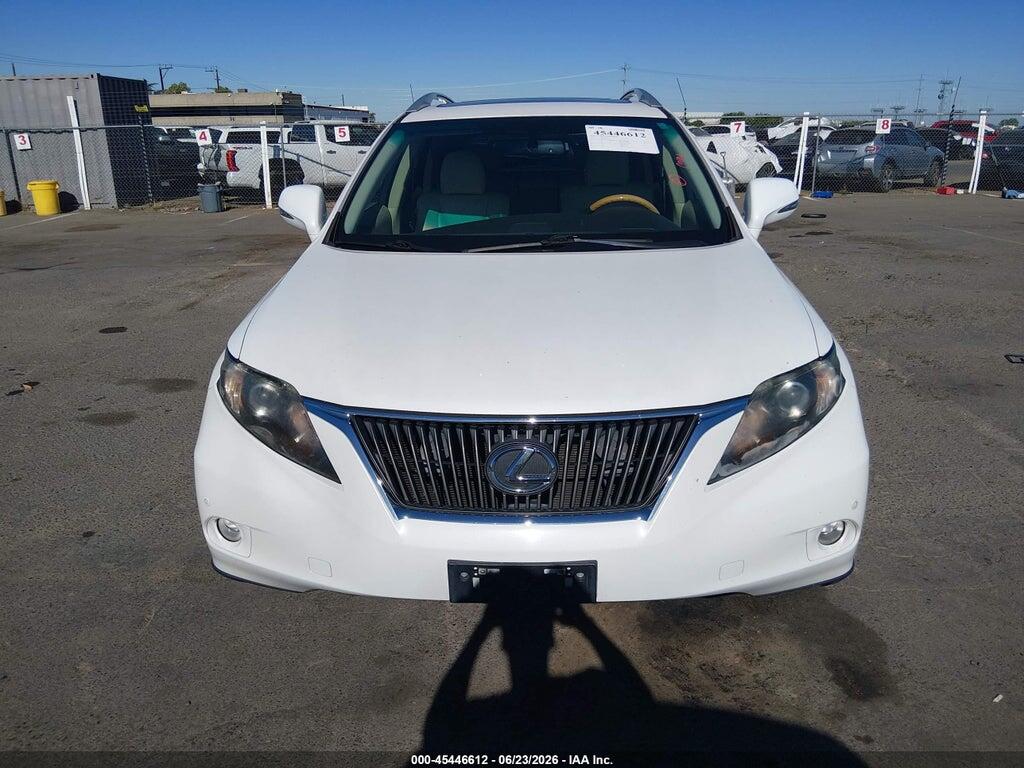 2T2ZK1BA6CC075434 2012 LEXUS RX 350 photo no. 12