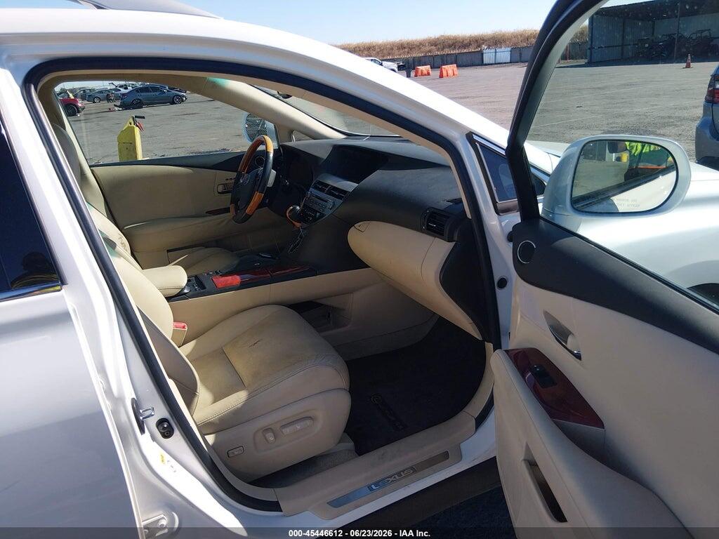 2T2ZK1BA6CC075434 2012 LEXUS RX 350 photo no. 5