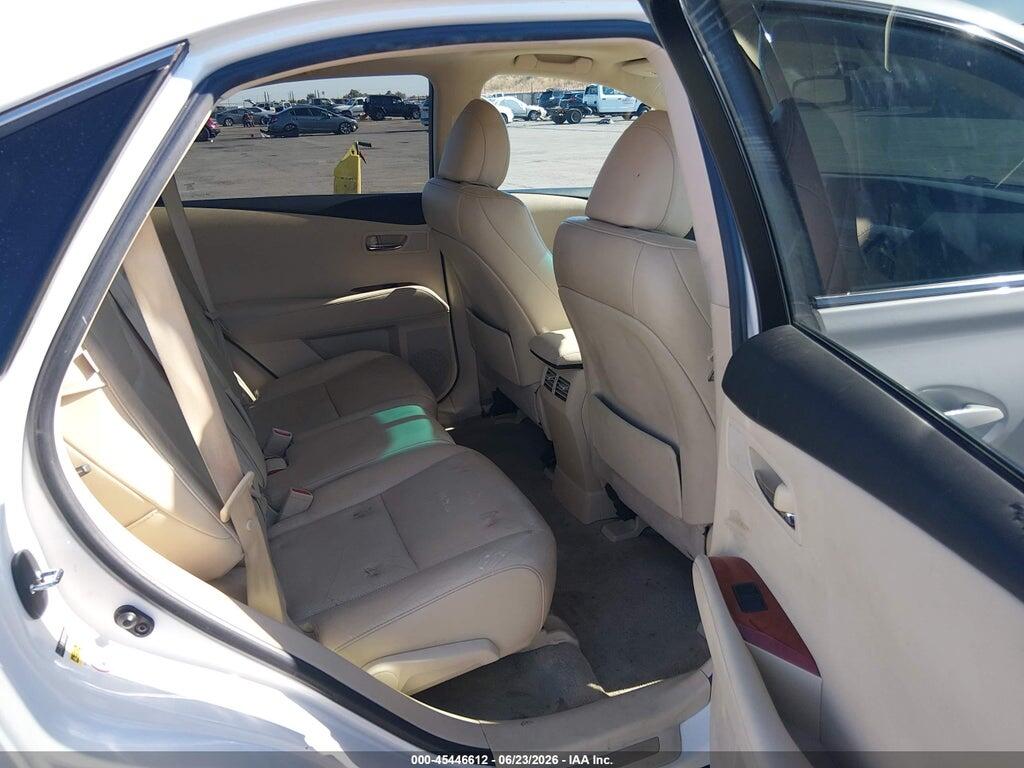 2T2ZK1BA6CC075434 2012 LEXUS RX 350 photo no. 8