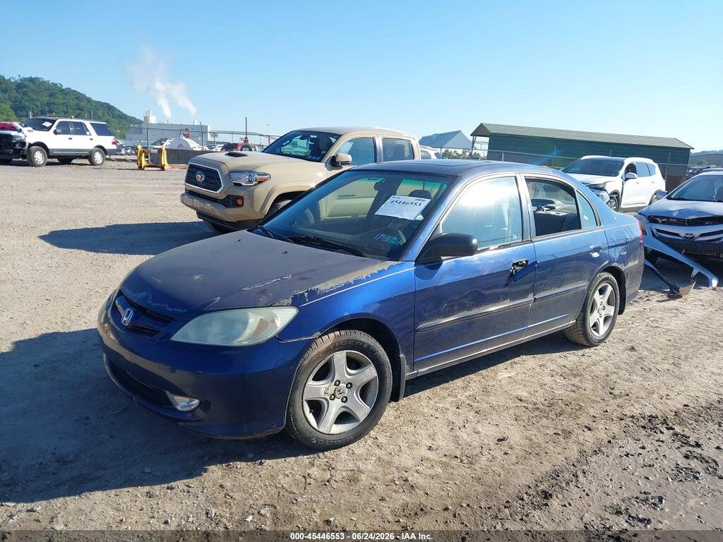 2HGES26714H512823 2004 HONDA CIVIC photo no. 2
