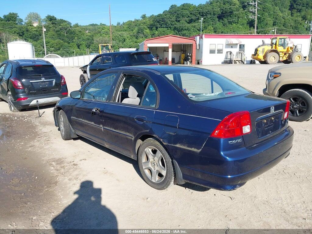 2HGES26714H512823 2004 HONDA CIVIC photo no. 3