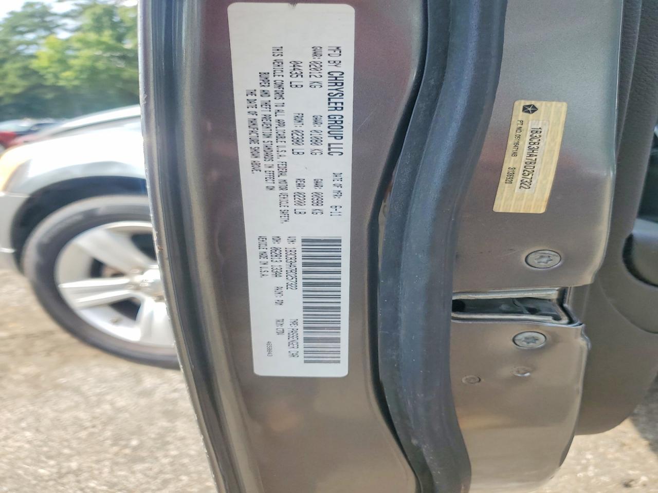 2011 DODGE CALIBER MAINSTREET — Фото 12 из 12