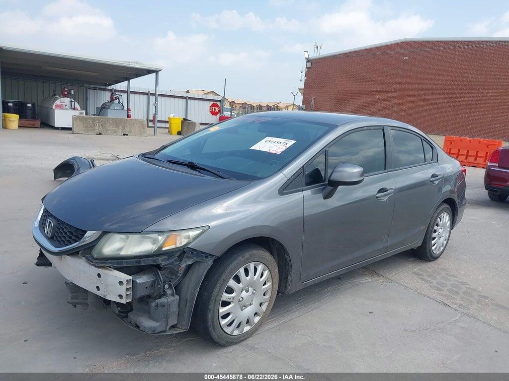19XFB2F55DE075096 2013 HONDA CIVIC photo no. 2