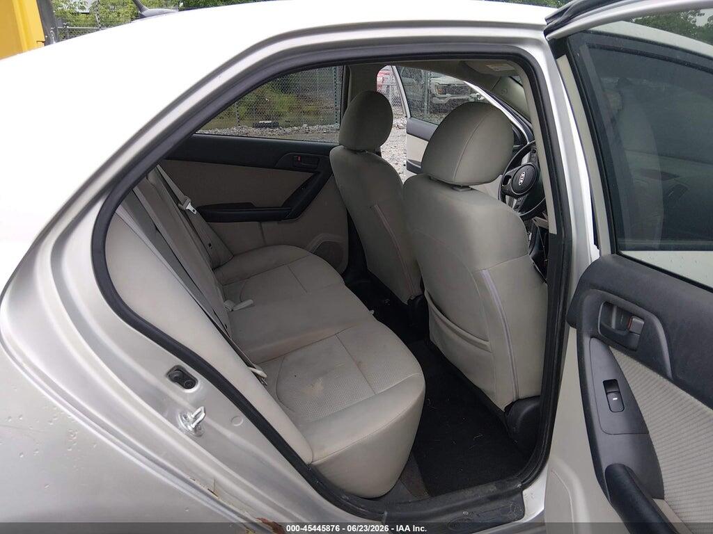 KNAFU4A25C5496133 2012 KIA FORTE photo no. 8