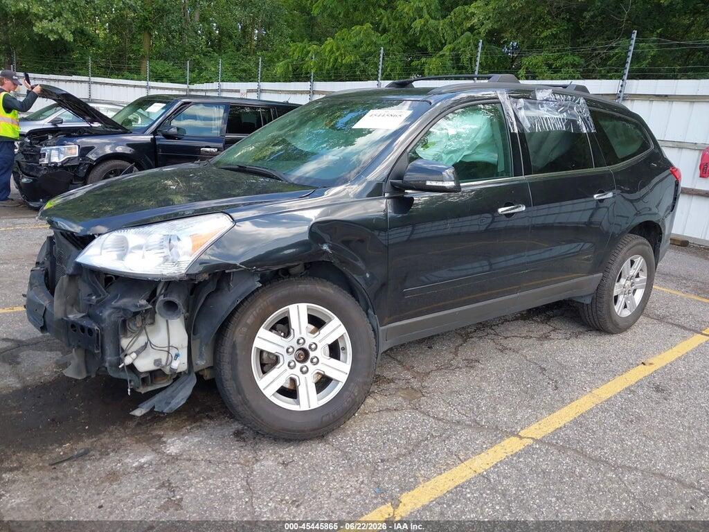 1GNKRJED0CJ300269 2012 CHEVROLET TRAVERSE photo no. 2