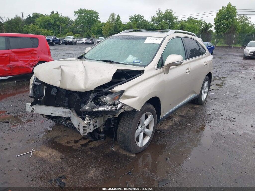 2T2ZK1BA4DC121506 2013 LEXUS RX 350 photo no. 2