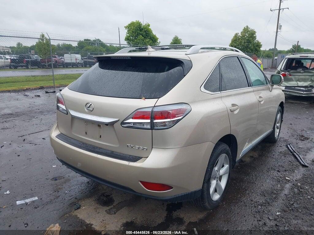 2T2ZK1BA4DC121506 2013 LEXUS RX 350 photo no. 4