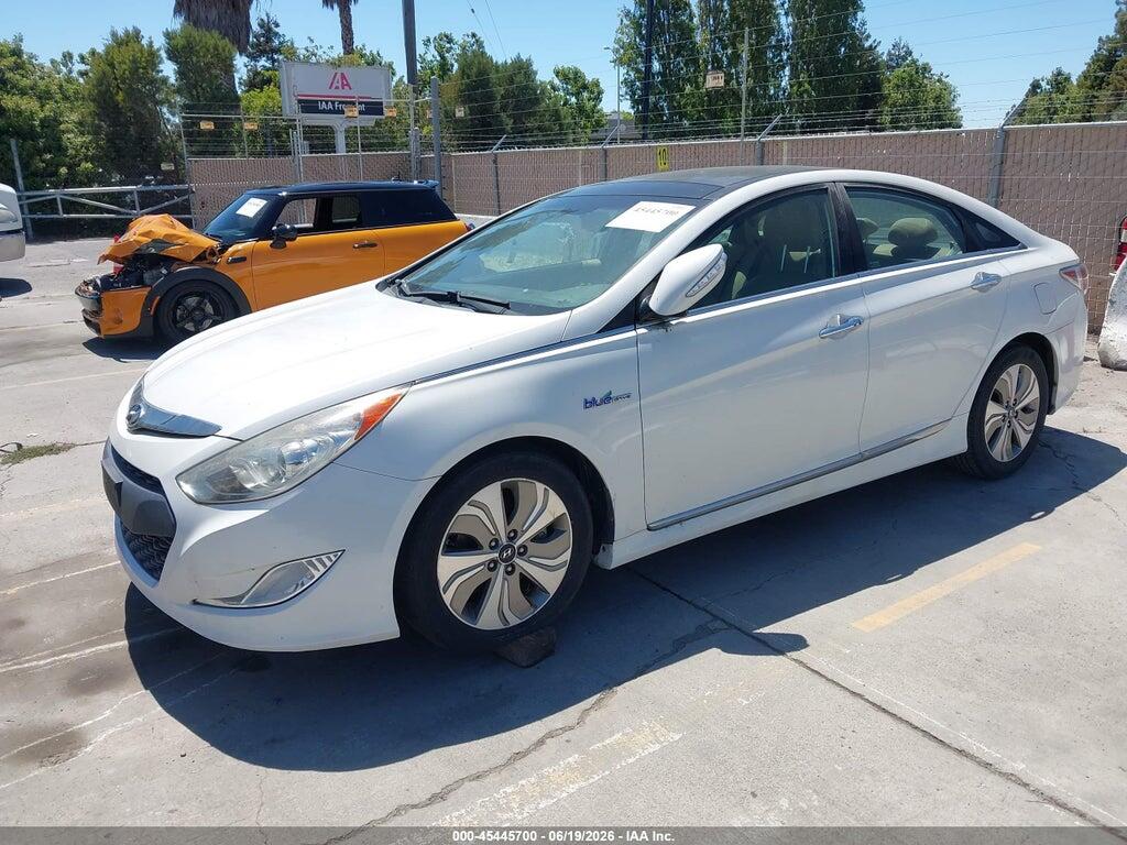 KMHEC4A46DA051343 2013 HYUNDAI SONATA HYBRID photo no. 2