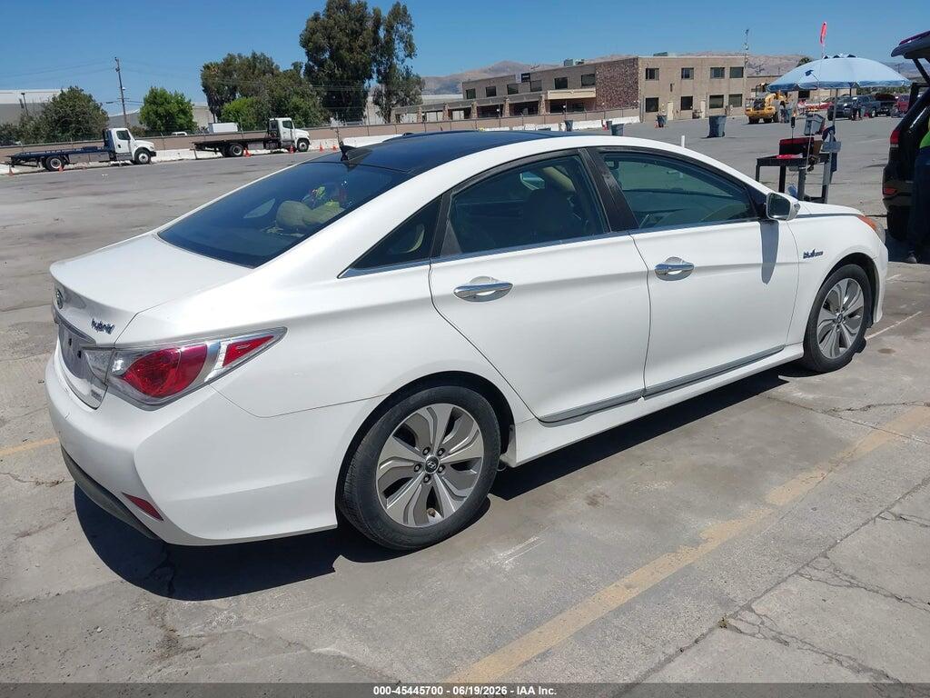 KMHEC4A46DA051343 2013 HYUNDAI SONATA HYBRID photo no. 4