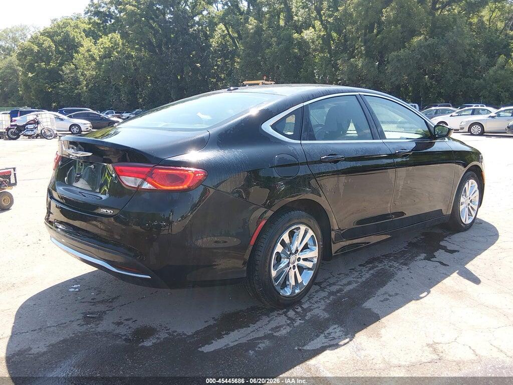 1C3CCCAB9FN504987 2015 CHRYSLER 200 photo no. 4