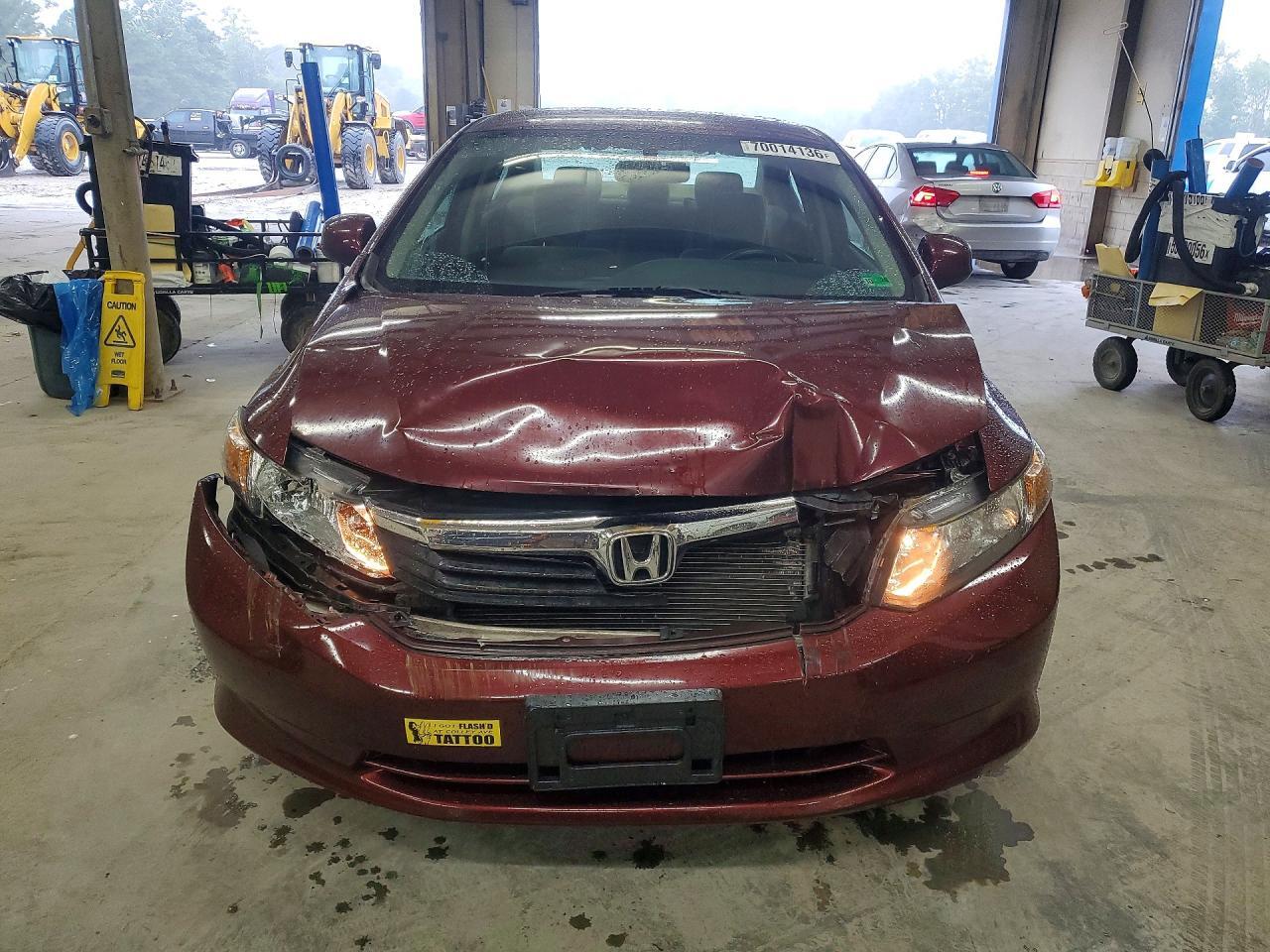 2012 HONDA CIVIC LX — Фото 5 из 12
