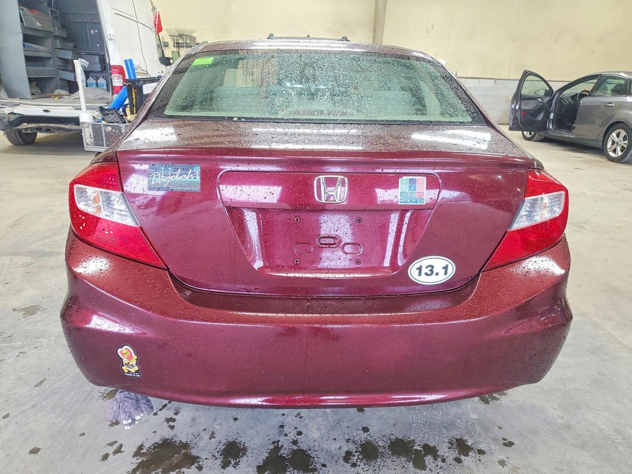 2012 HONDA CIVIC LX — Фото 6 из 12