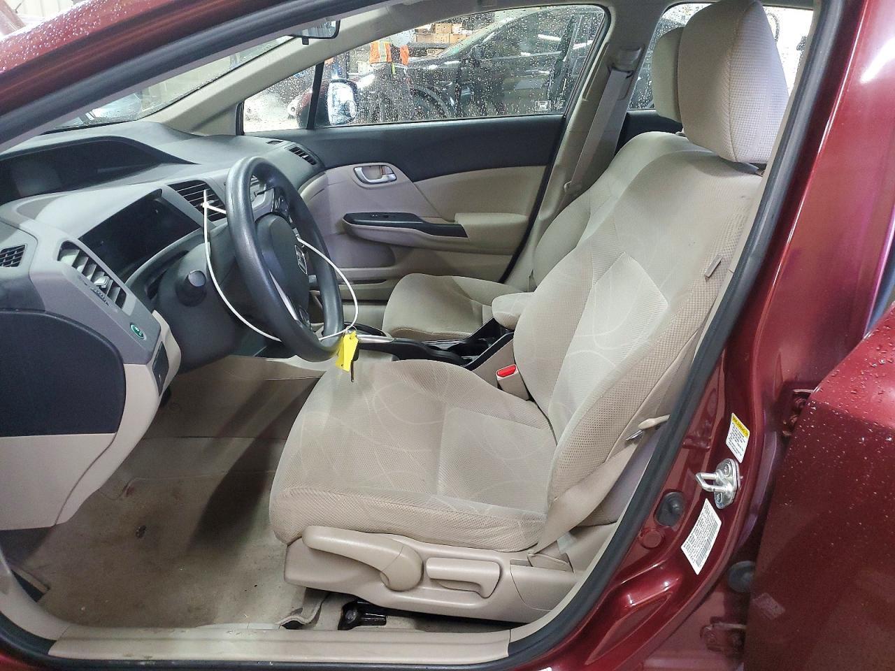 2012 HONDA CIVIC LX — Фото 7 из 12