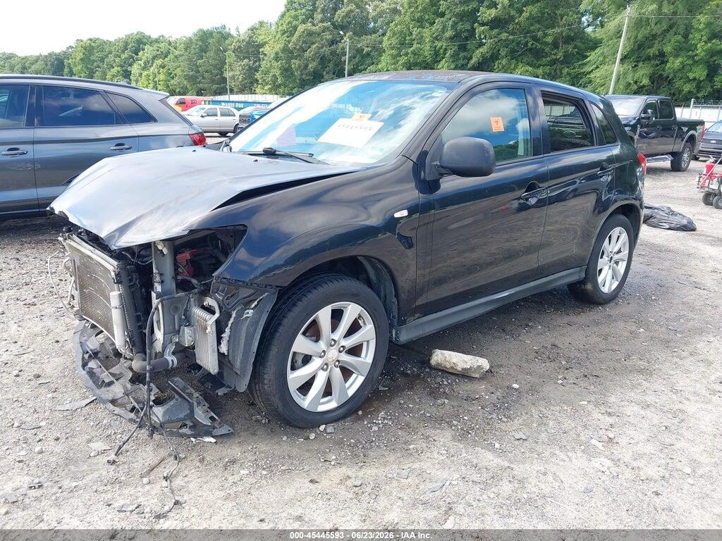 4A4AP3AU1EE021574 2014 MITSUBISHI OUTLANDER SPORT photo no. 2