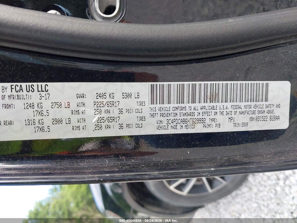 3C4PDCAB6HT629992 2017 DODGE JOURNEY photo no. 9