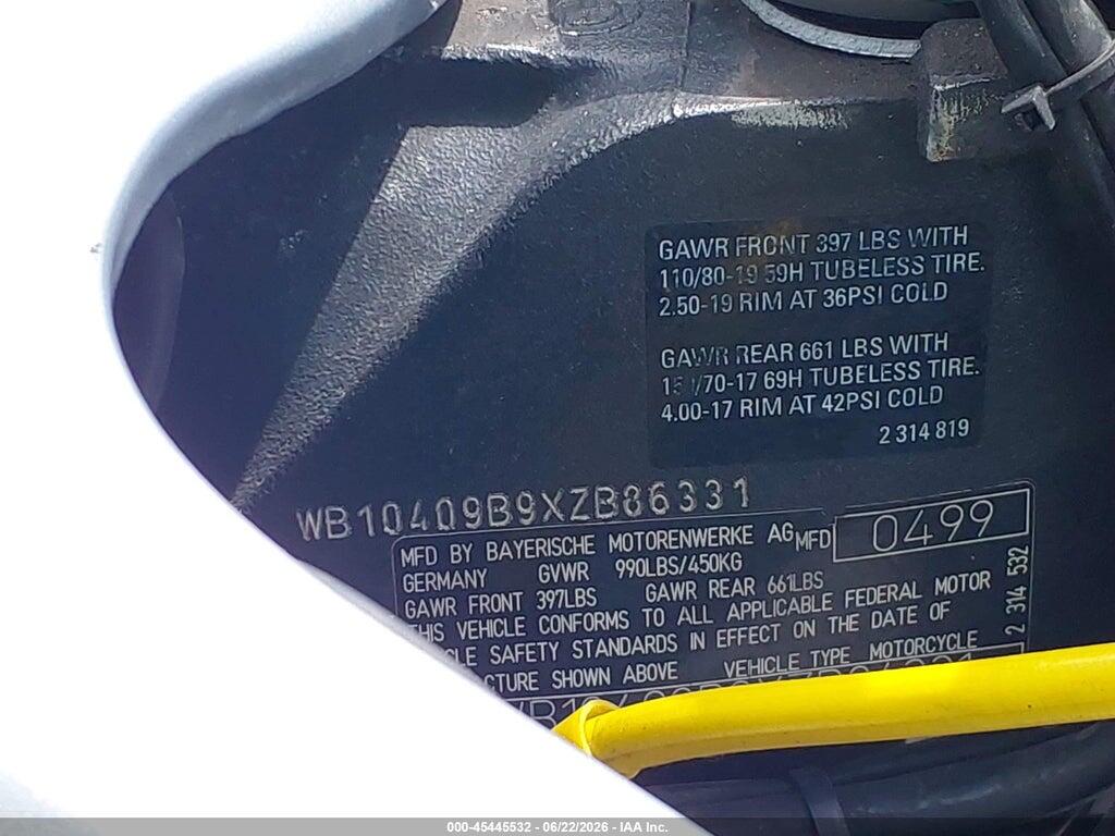 WB10409B9XZB86331 1999 BMW R1100 photo no. 10