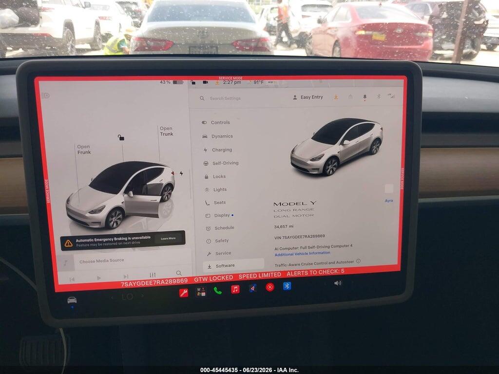 7SAYGDEE7RA289869 2024 TESLA MODEL Y photo no. 7