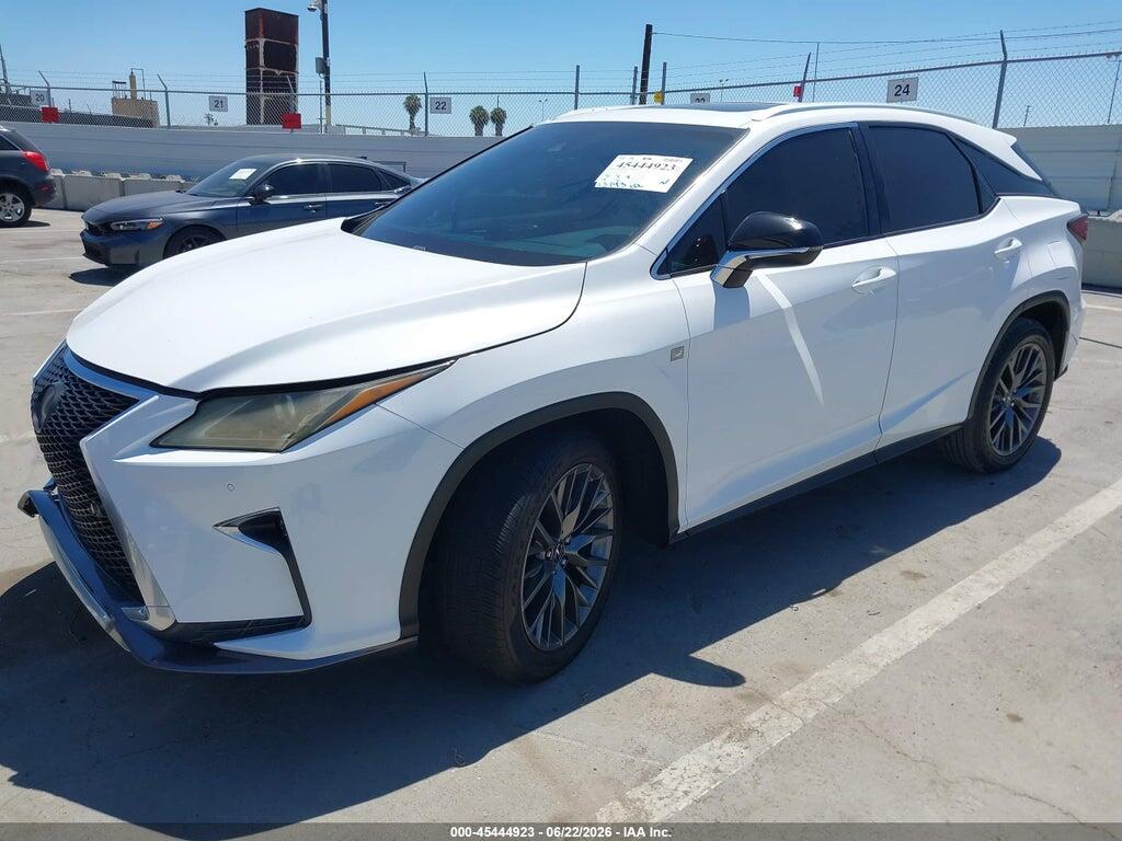 2T2ZZMCA1HC057037 2017 LEXUS RX 350 photo no. 2