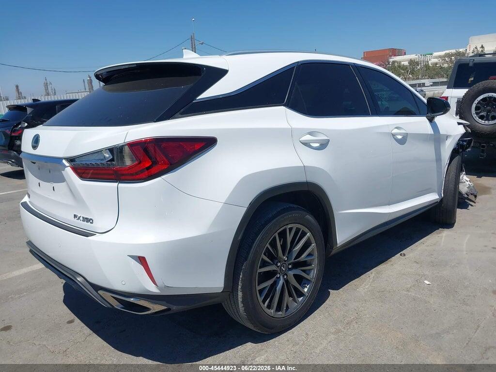 2T2ZZMCA1HC057037 2017 LEXUS RX 350 photo no. 4