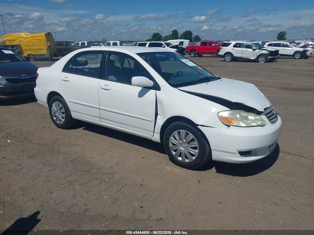 JTDBR32E830050917 2003 TOYOTA COROLLA photo no. 1
