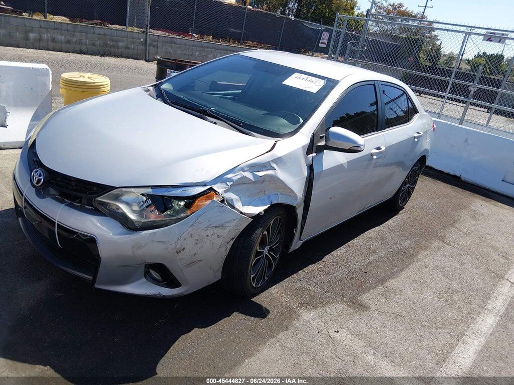 2T1BURHE7FC451586 2015 TOYOTA COROLLA photo no. 2