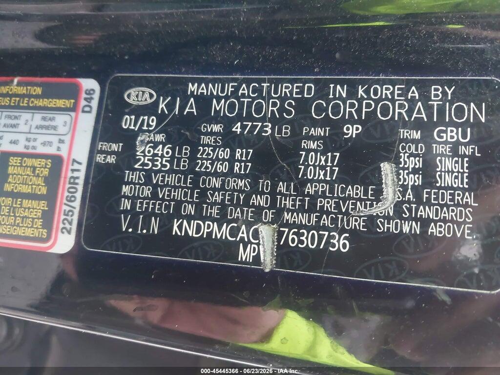KNDPMCAC7L7630736 2020 KIA SPORTAGE photo no. 9